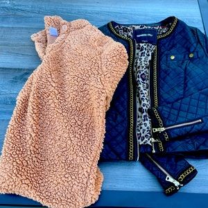 Womens Faux Leather Jacket